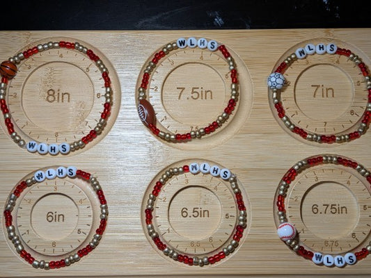Warrensburg-Latham bead bracelets